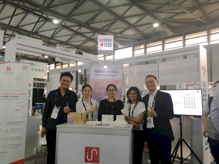 HiNounou attends CES Asia 2018