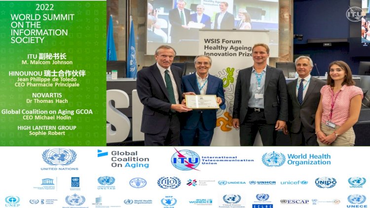Hinounou获得联合国、世界卫生组织和全球老龄化联盟 (GCOA) 的健康老龄化创新奖冠军！